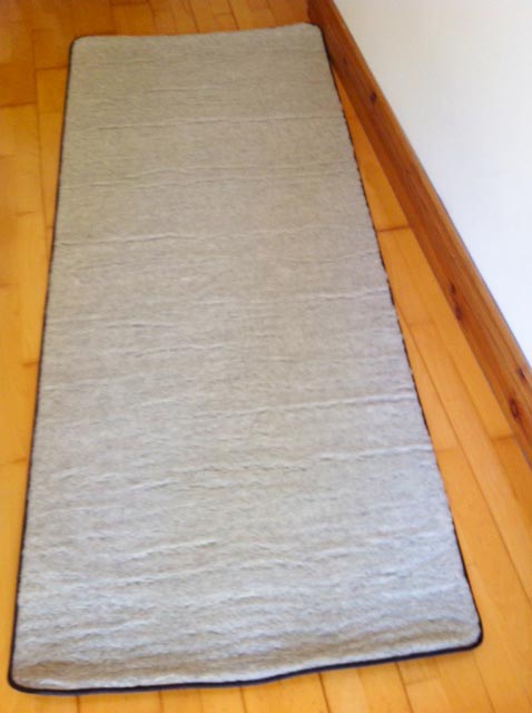 Wool meditation mat cheap